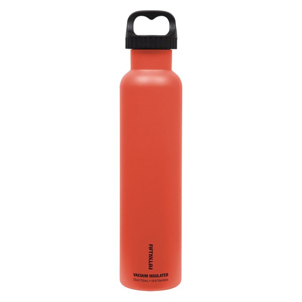 Fifty/Fifty® - 25 fl. oz. Coral Stainless Steel Vacuum Insulated Bottle with 2-Finger Lid
