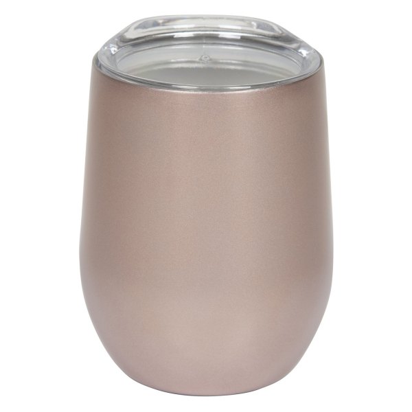 Fifty/Fifty® - 11.8 fl. oz. Rose Gold Stainless Steel Vacuum Insulated Wine Tumbler
