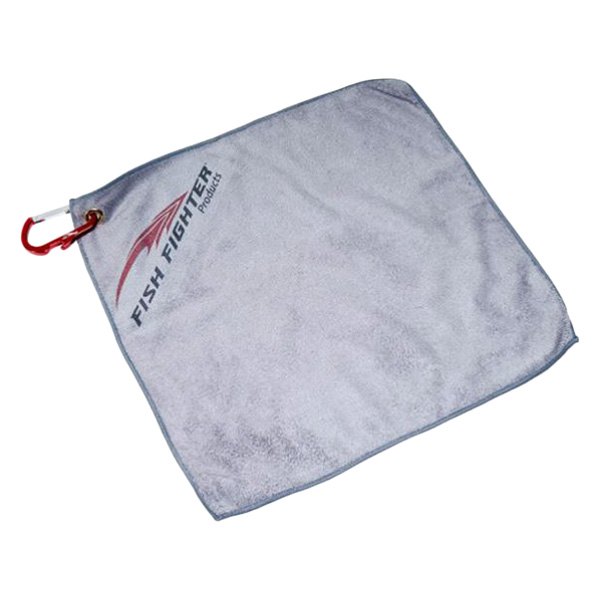 Fish Fighter® - Fish Fighter™ 16" L x 16" W Bait Towel with Carabiner/Bottle Opener