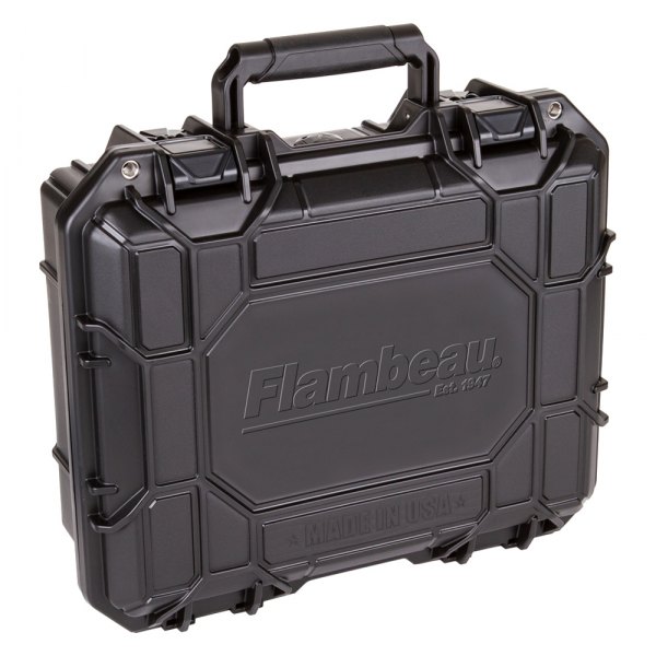 Flambeau Outdoors® - Range Locker™ HD 13" Black Handgun Hard Case