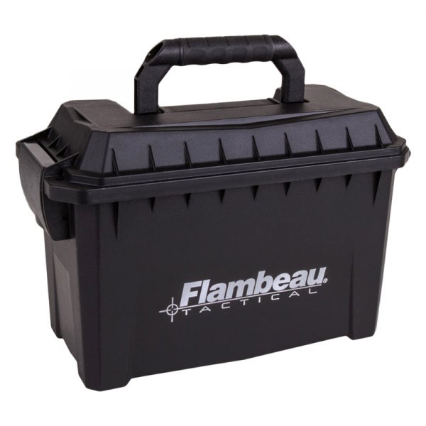 Flambeau Outdoors® - Compact AC 15 9.75"L x 4.75"W x 6"D Black Ammo Box