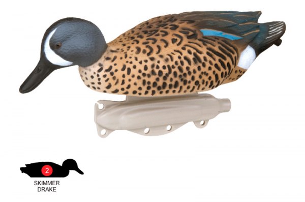 Flambeau Outdoors® - Storm Front™ 3D Collapsible Blue-Winged Teal Duck Decoy Pack