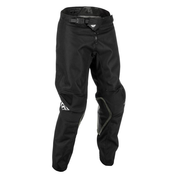 Fly Racing® - Youth Kinetic Rebel™ 22 Size Black/White Cycling Pants