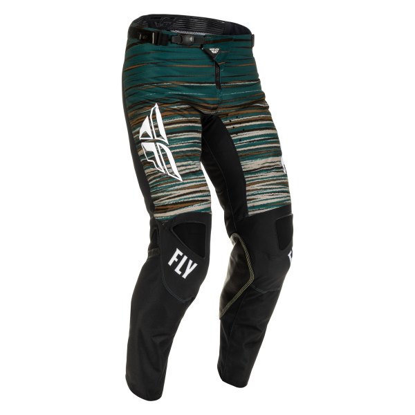 Fly Racing® - Men's Kinetic Wave™ 38 Size Black/Rum Cycling Pants