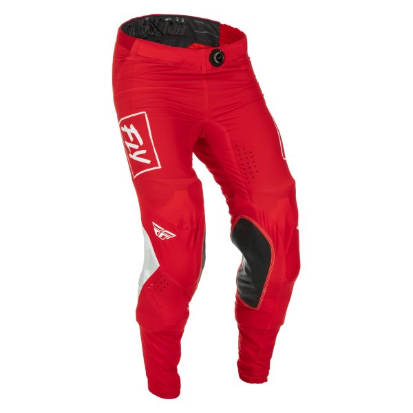Fly Racing® - Men's Lite™ 36 Size Red/White Cycling Pants