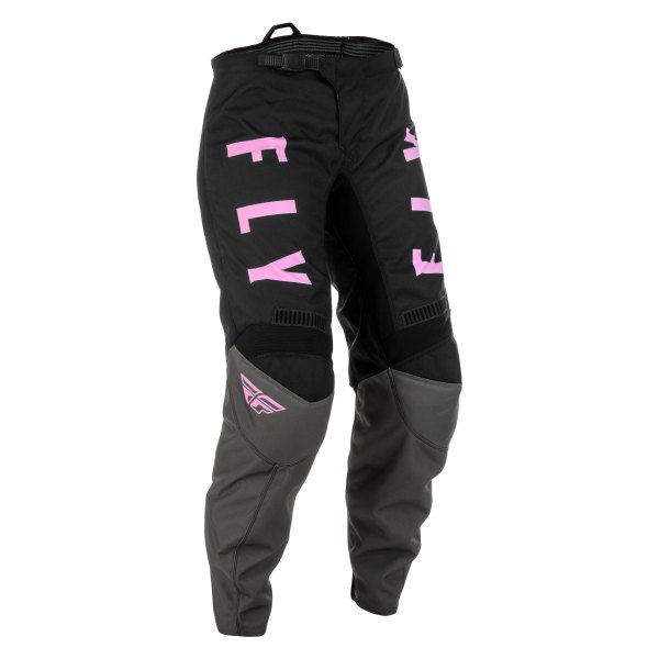 Fly Racing® - Women's F-16 28 Size Gray/Black/Pink Cycling Pants