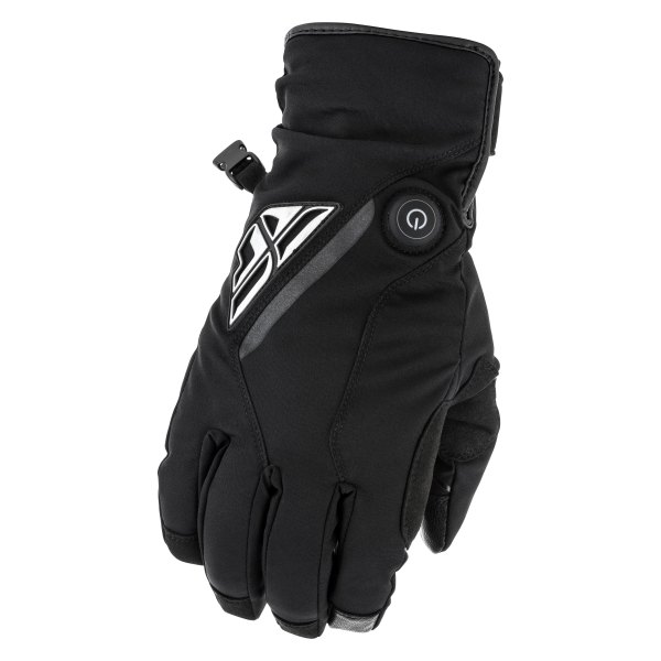 Fly Racing® - Men's Large Black Title Heated Cycling Gloves