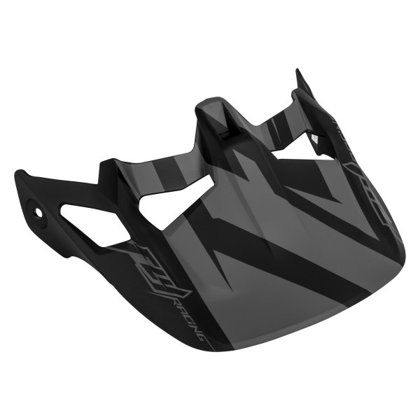 Fly Racing® - Matte Black Helmet Visor for Werx Rival Helmet