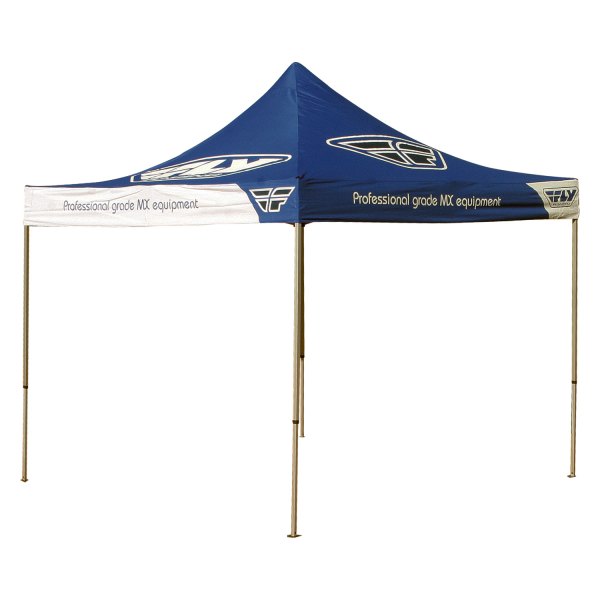 Fly Racing® - Standard Frame 10' x 10' Blue Shelter