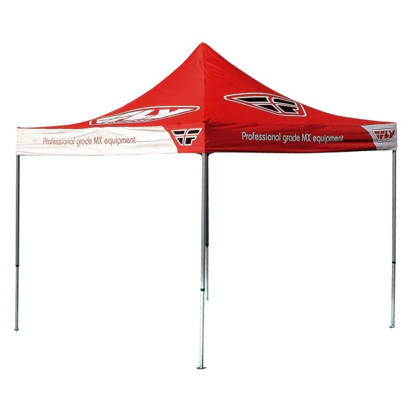 Fly Racing® - Standard Frame 10' x 10' Red Shelter