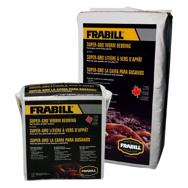 Big Rock Frabill 1102 Super-Gro 2 LB Worm Bedding