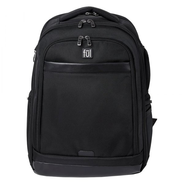 Ful® - Agent™ 17.5" x 13" x 8" Black Unisex Everyday Backpack