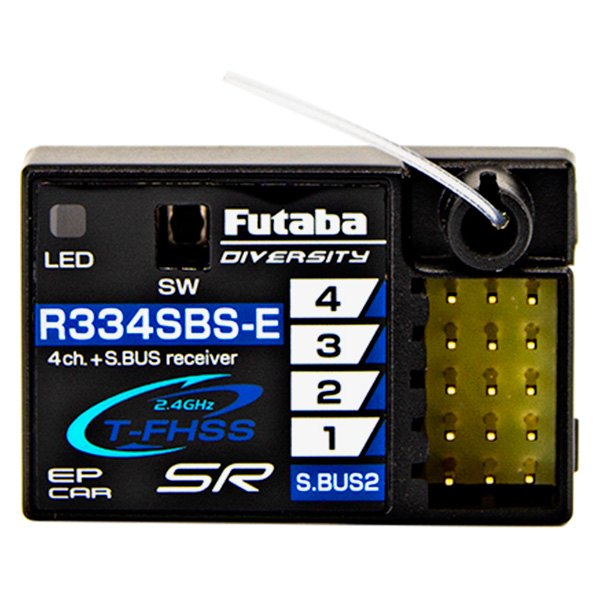 Futaba RC® - R334SBS-E Super Response T-FHSS 4-Channel Receiver