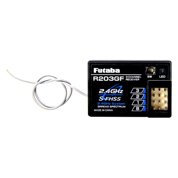 Futaba RC® - R203GF 2.4GHz S-FHSS 3-Channel Receiver