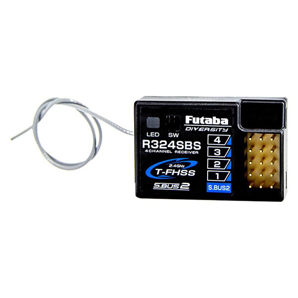 Futaba RC® - R324SBS T-FHSS Telemetry System 4-Channel Receiver