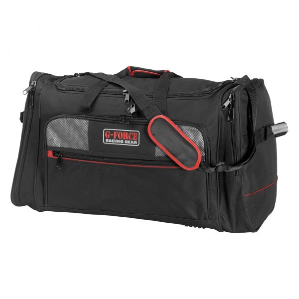 G-Force Racing Gear® - 24" x 12" x 14" Black/Red Duffle Bag