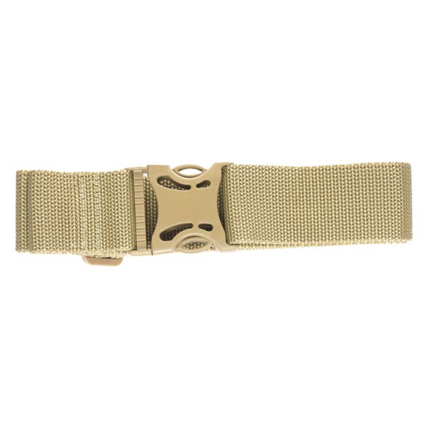 G Outdoors® - G.P.S. 2"/28"-52" Tan Soft Web Belt with Heavy Duty ABS Buckle