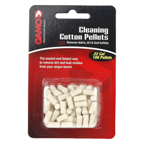 GAMO® - .22 Cleaning Cotton White Hollow Point Pellets, 100 Pieces