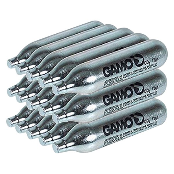 GAMO® - 12 g CO2 Air Gun Powerlet Cartridges, 15 Pieces