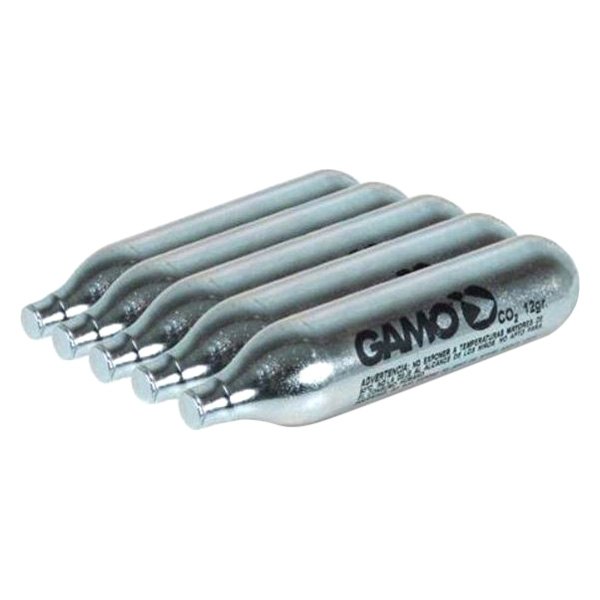 GAMO® - 12 g CO2 Air Gun Powerlet Cartridges, 5 Pieces