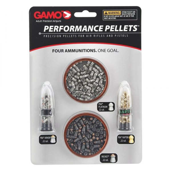 GAMO® - Combo Performance™ .22 Domed Gray Hunting Pellets, 225 Pieces