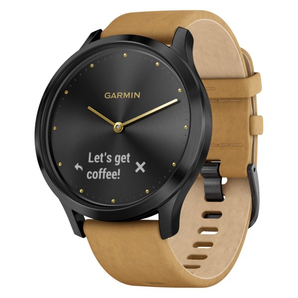 vivomove hr black silicone band