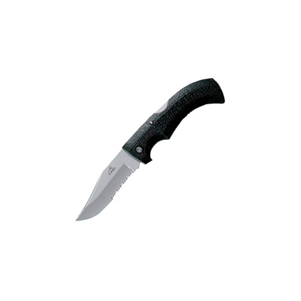 Gerber® - Gator 3.76" Clip Point Serrated Folding Knife with Sheath