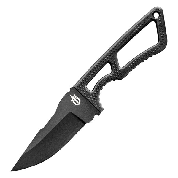 Gerber® - Ghostrike 3.3" Black Straight Back Fixed Knife with Sheath