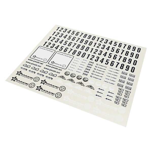 Gmade Gma Gom Sponsor Decal Sheet Recreationid Com