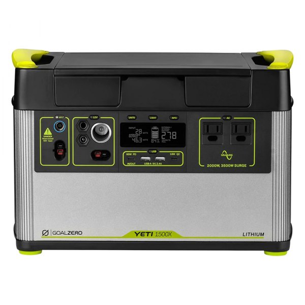 Goal Zero® - Yeti 1500X Portable Power Station
