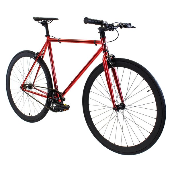 Golden Cycles® - Redrum 19" Single Speed Fixed Gear Bike