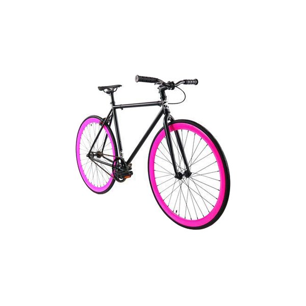 Golden Cycles® - Sugarcoat 19" Single Speed Fixed Gear Bike