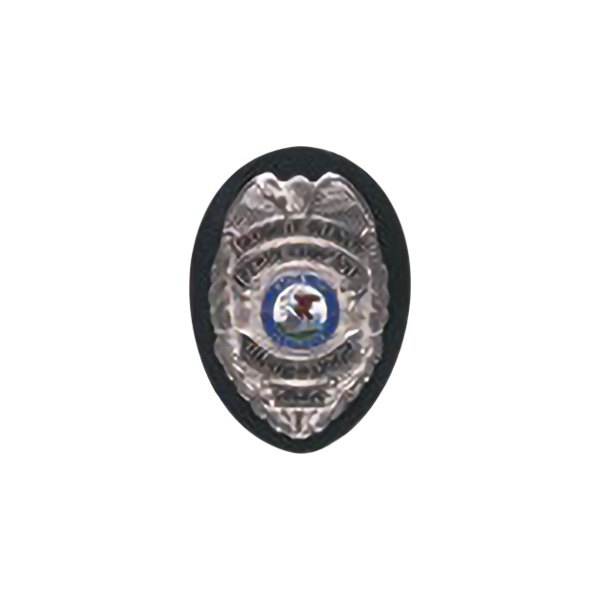 Gould & Goodrich® - Up to 3-1/2" x 2-1/2" Leather Shield Clip-on Badge Holder