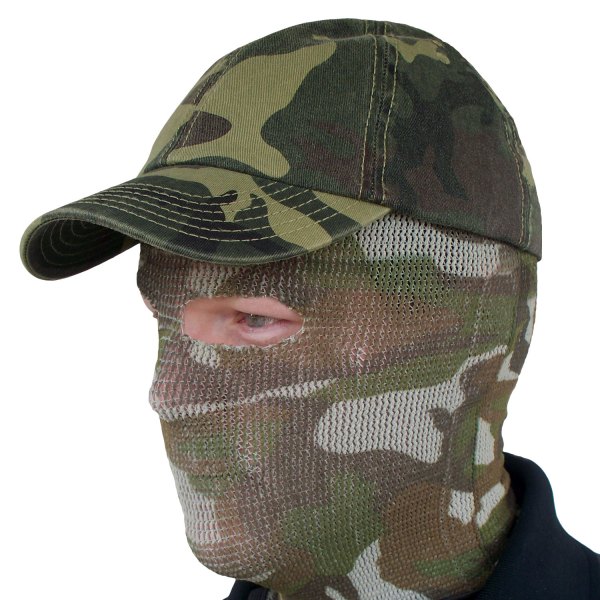 Great Day® - Spando-Flage™ Woodlands Green Allusion Headnet