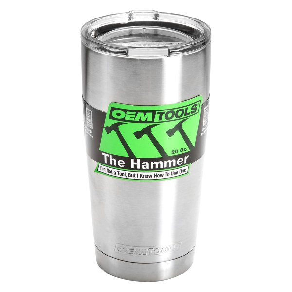 Great Neck® - OEM Tools™ The Hammer 20 Oz. Stainless Steel Insulated Tumbler