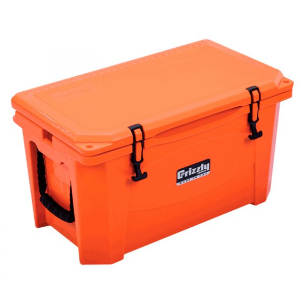 Grizzly Coolers® 400515 - Orange 60 qt Hard Cooler