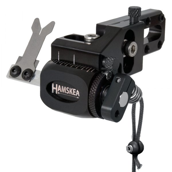 Hamskea® - Hybrid Target Pro™ Black Right-Handed Drop Away Arrow Rest with Micro Tune
