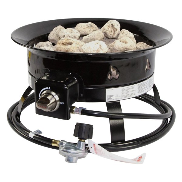 Heininger® - GarageMate™ LP Gas 58,000 Portable 19" D Fire Pit