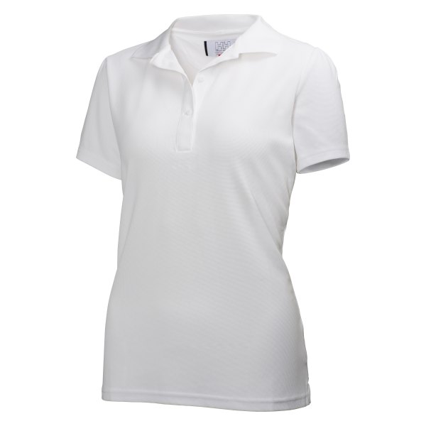 Helly Hansen® - Women's Crew Tech Medium White Polo Shirt