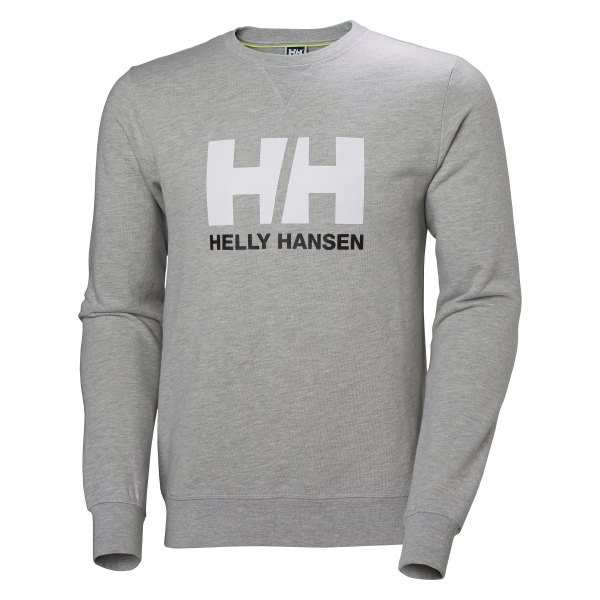 Helly Hansen® - Men's HH Logo Small Gray Melange Sweatshirt