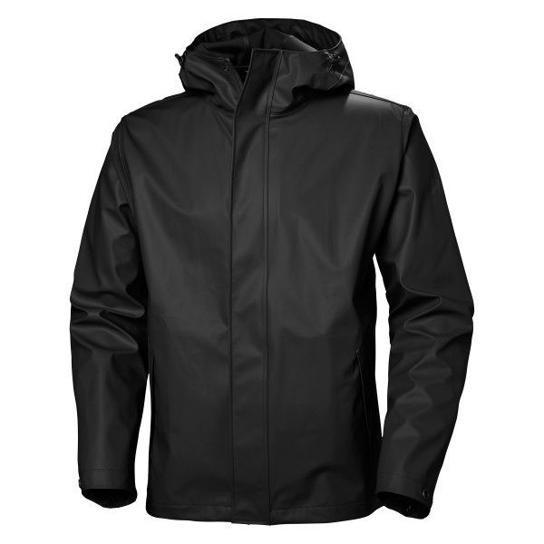Helly Hansen® - Men's Moss Small Black Rain Jacket