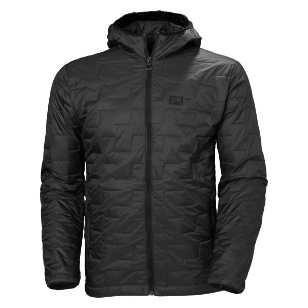 Helly Hansen® - Men's Lifaloft Small Black Matte Hooded Insulated Jacket