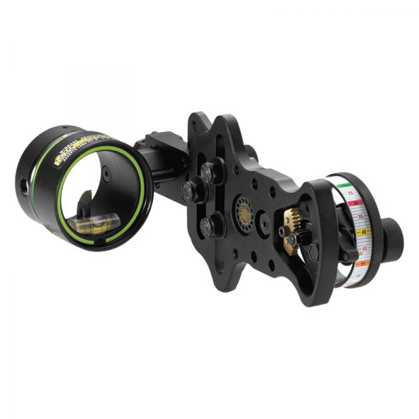 HHA Sports® - Optimizer Ultra™ 1.62" 1-Pin 0.010" Black Right-Handed Bow Sight