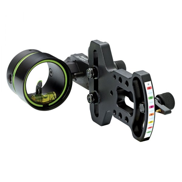 HHA Sports® - Optimizer Lite™ 1.625" 1-Pin 0.029" Black Right-Handed Bow Sight with Mechanical Rheostat