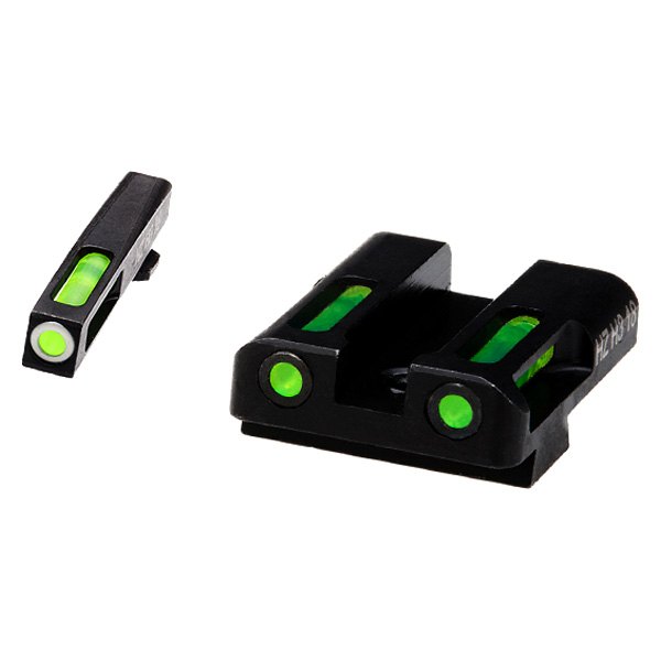 HIVIZ® - LiteWave H3™ Glock 9 mm/40 S&W Tritium/Litepipe Gun Sight Set