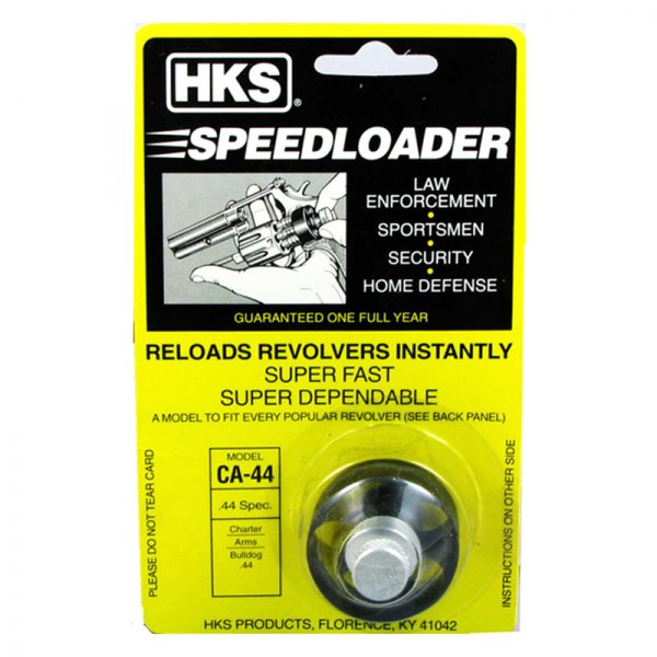 HKS Gun Loaders® - M-Series .44 Special Black Revolver Speedloader