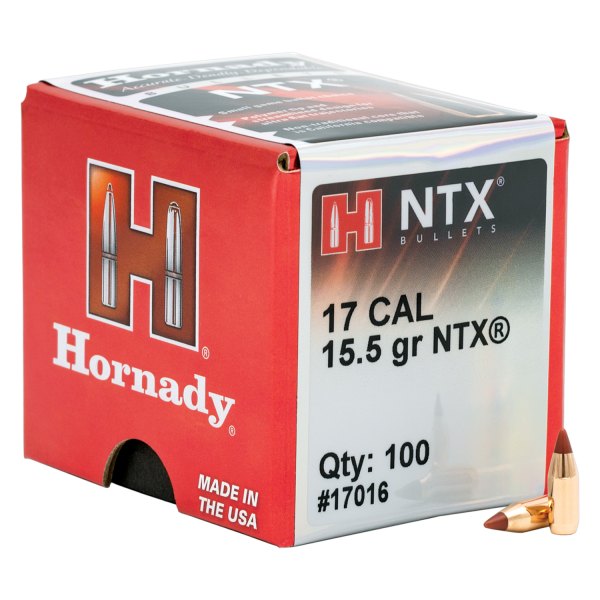 Hornady® - NTX™ .17 15.5 g Bullets