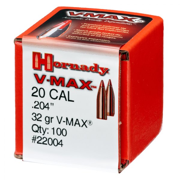 Hornady® - V-MAX™ .20 32 g Bullets