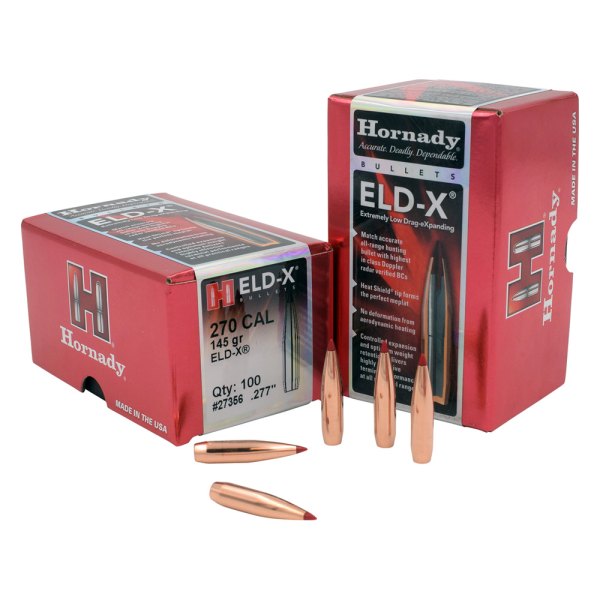 Hornady® - ELD-X™ .270 145 g Bullets