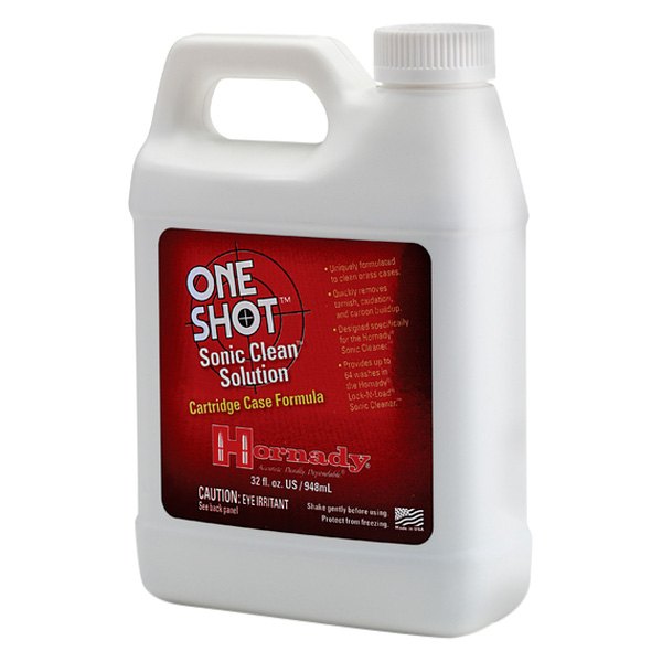 Hornady® - One Shot™ Sonic Clean™ 32 fl. oz. Cartridge Case Cleaner
